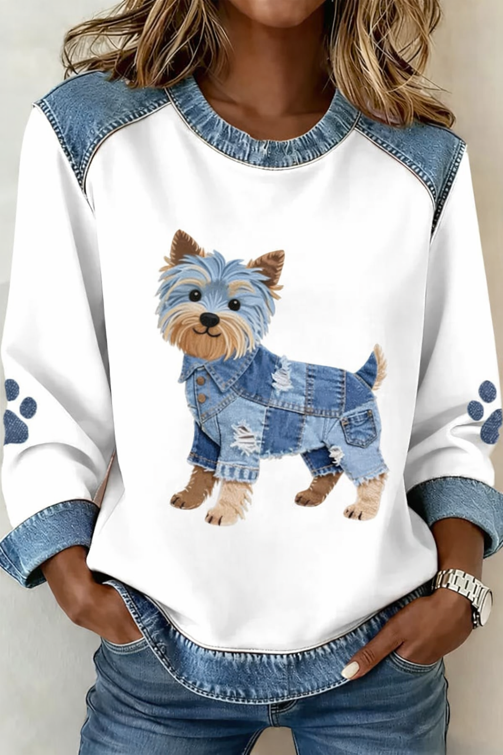 QUINN | Blouse Patchwork