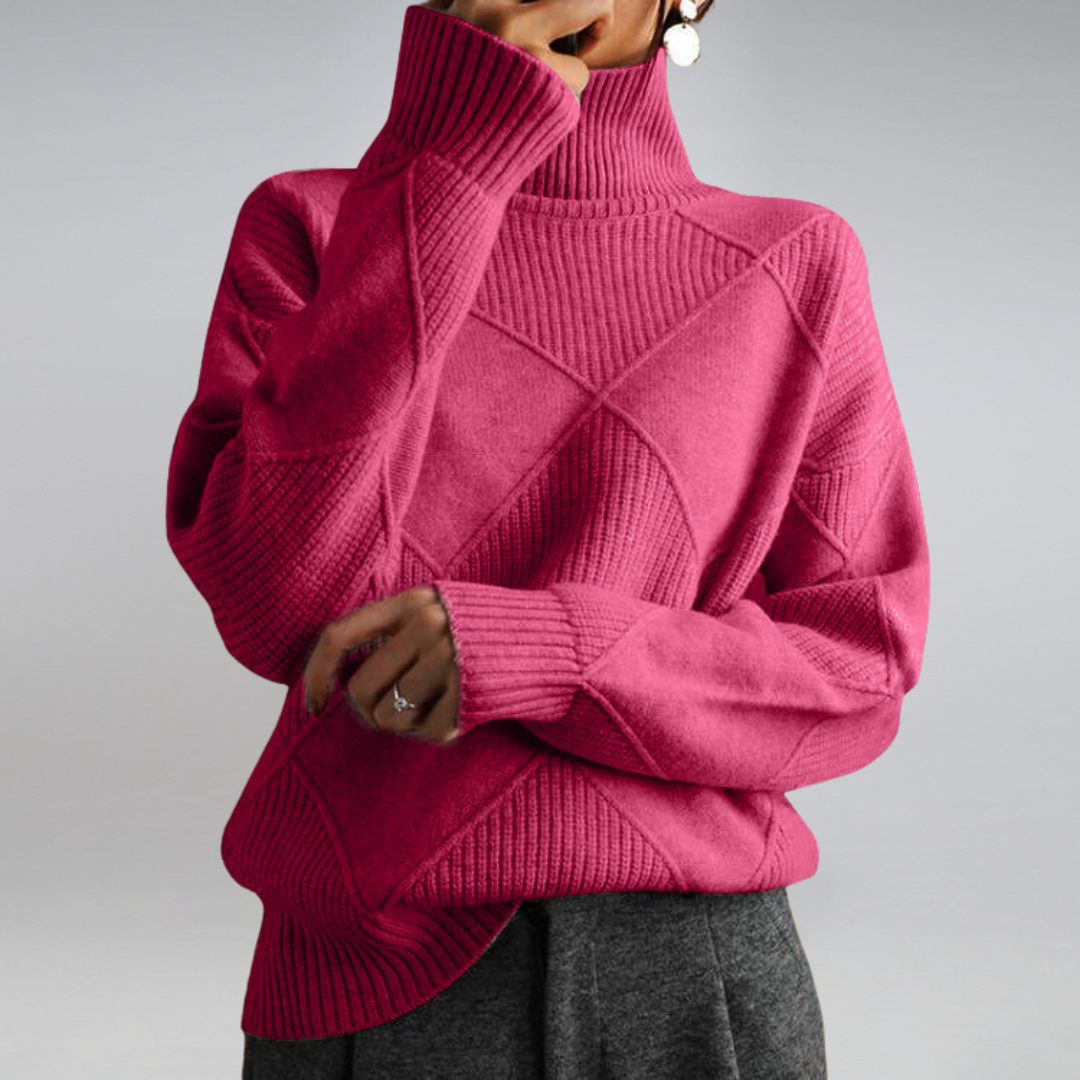 Mia | Luxe Textured Winter Pullover