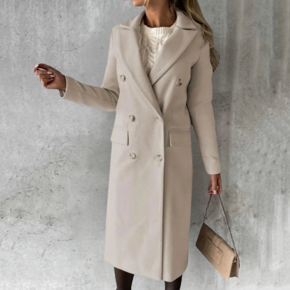 Jane | Chic Urban Wool Trench Coat