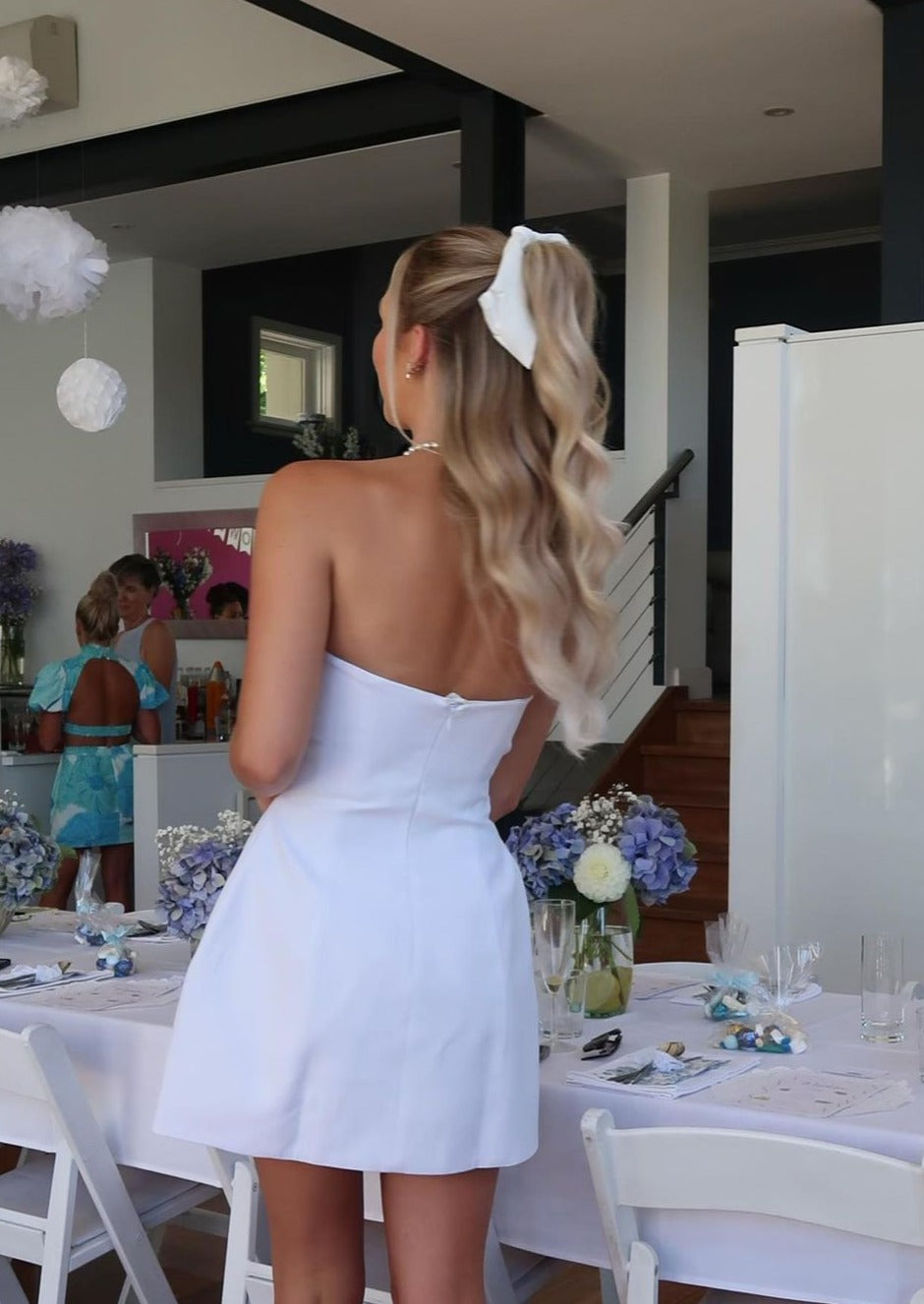 Cannes Dress - White