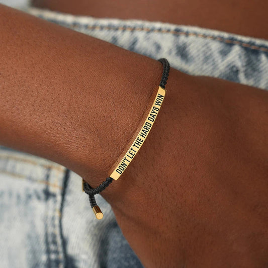 Motivational Bracelet for Confidence & Strength