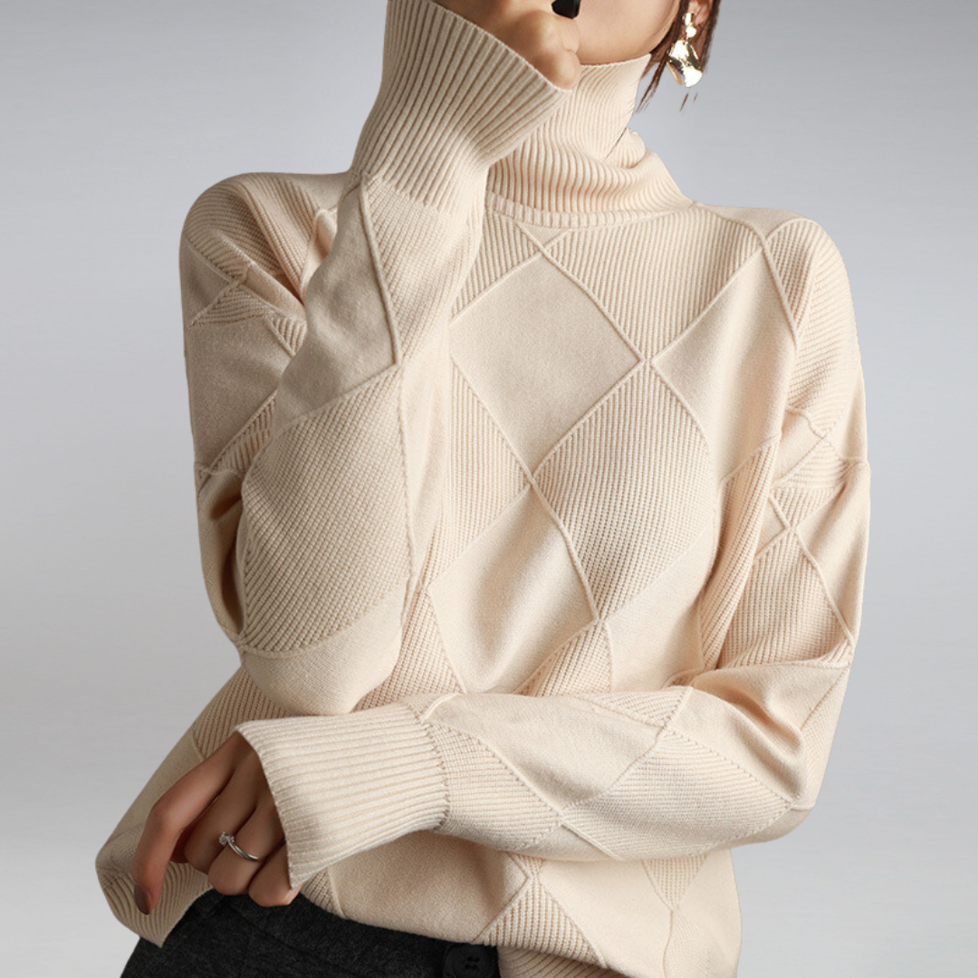 Mia | Luxe Textured Winter Pullover