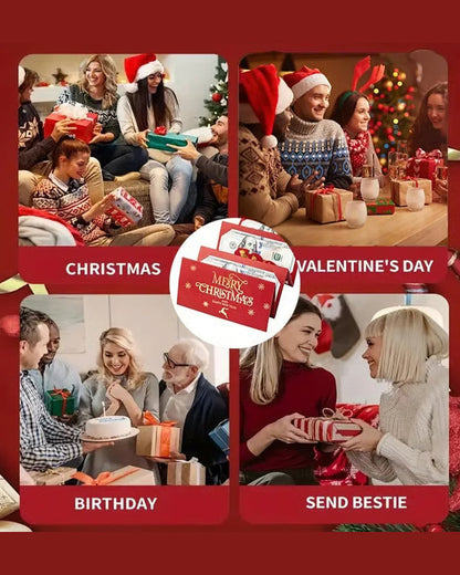 Weihnachts Geldgeschenk Umschlag