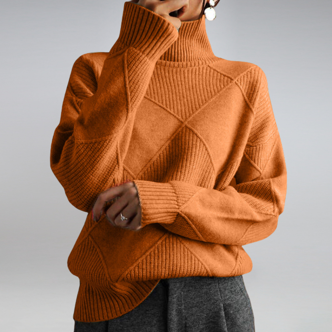 Mia | Luxe Textured Winter Pullover