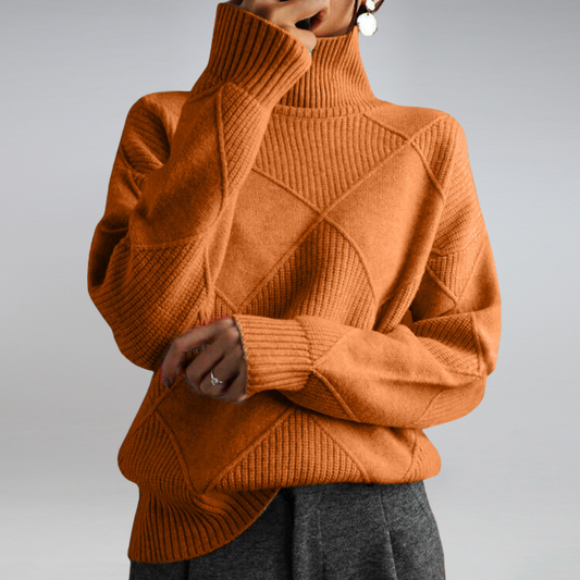 Lynn | Luxe Textured Winter Pullover