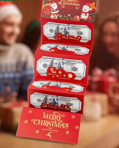 Weihnachts Geldgeschenk Umschlag