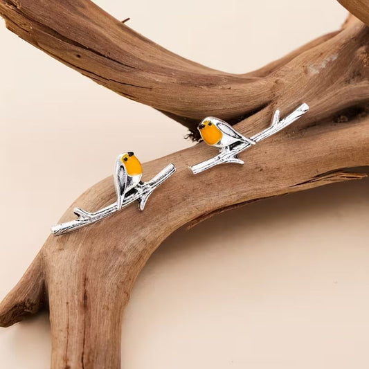Robin Birds Earrings