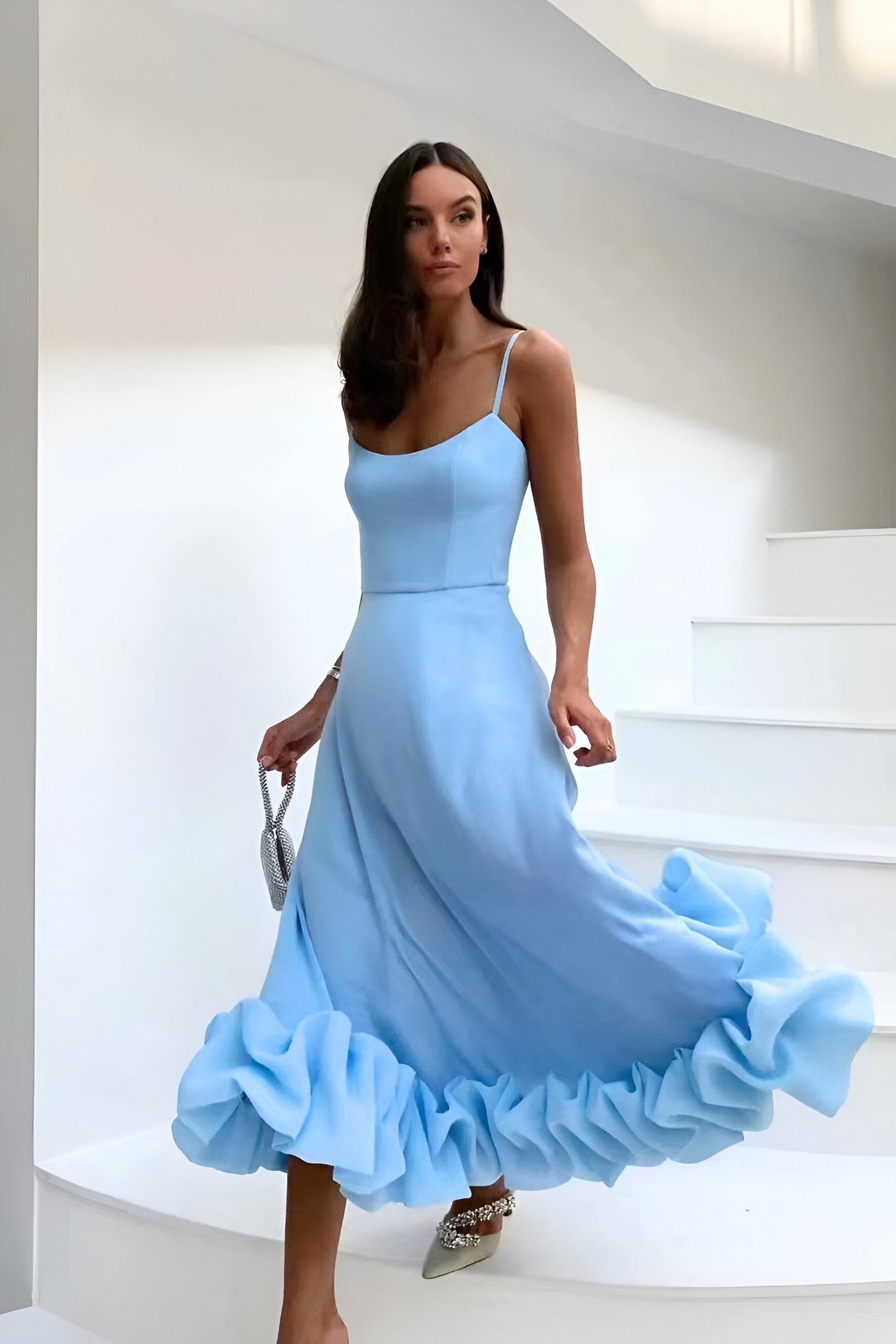 Tatum | Elegant Detail Silhouette Dress