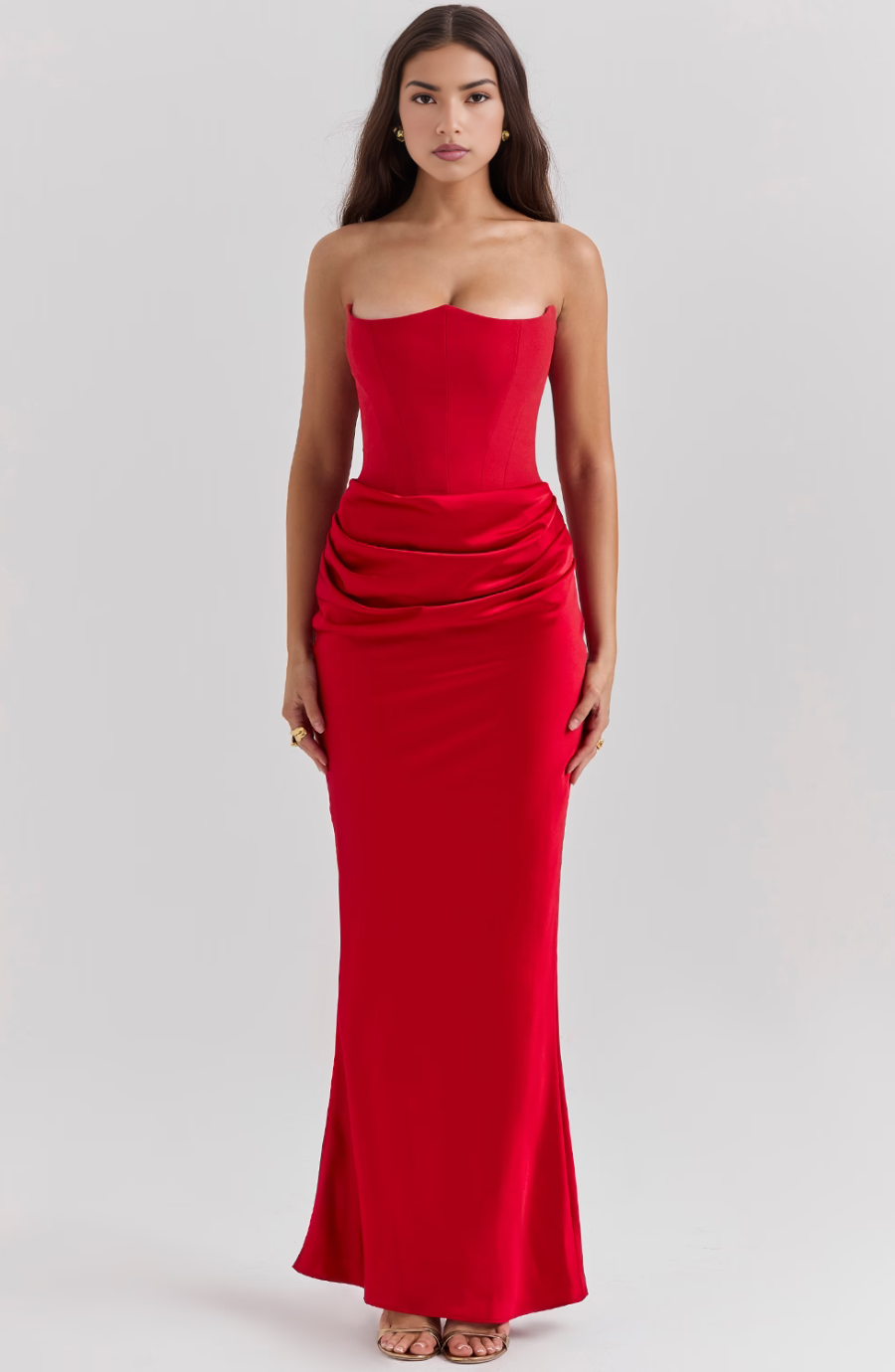Strapless Maxi Dress