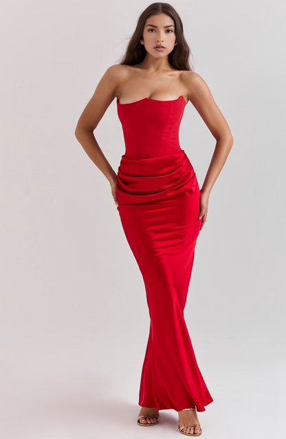 Strapless Maxi Dress