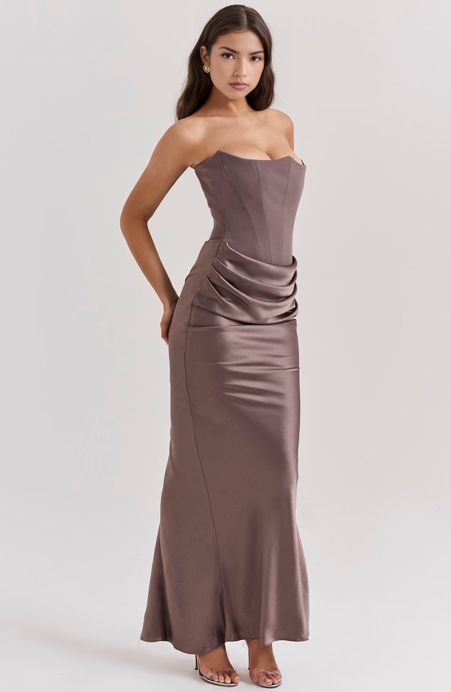 Strapless Maxi Dress
