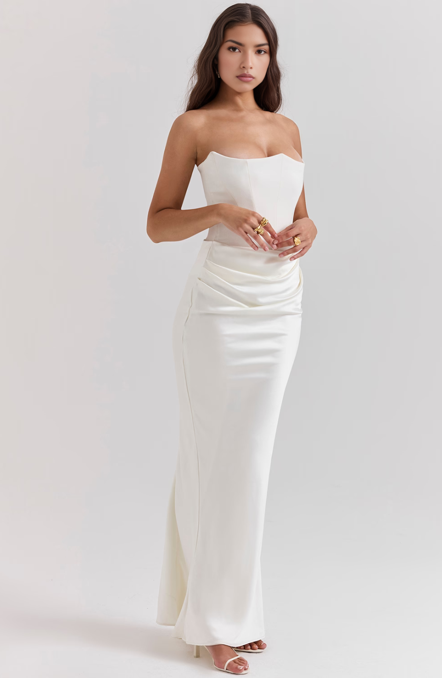 Strapless Maxi Dress