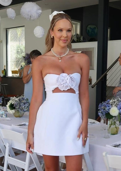 Cannes Dress - White