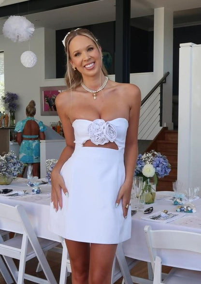 Cannes Dress - White