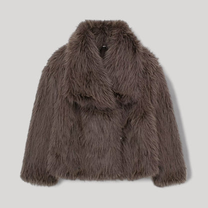 Lina | Faux Bonten Jas