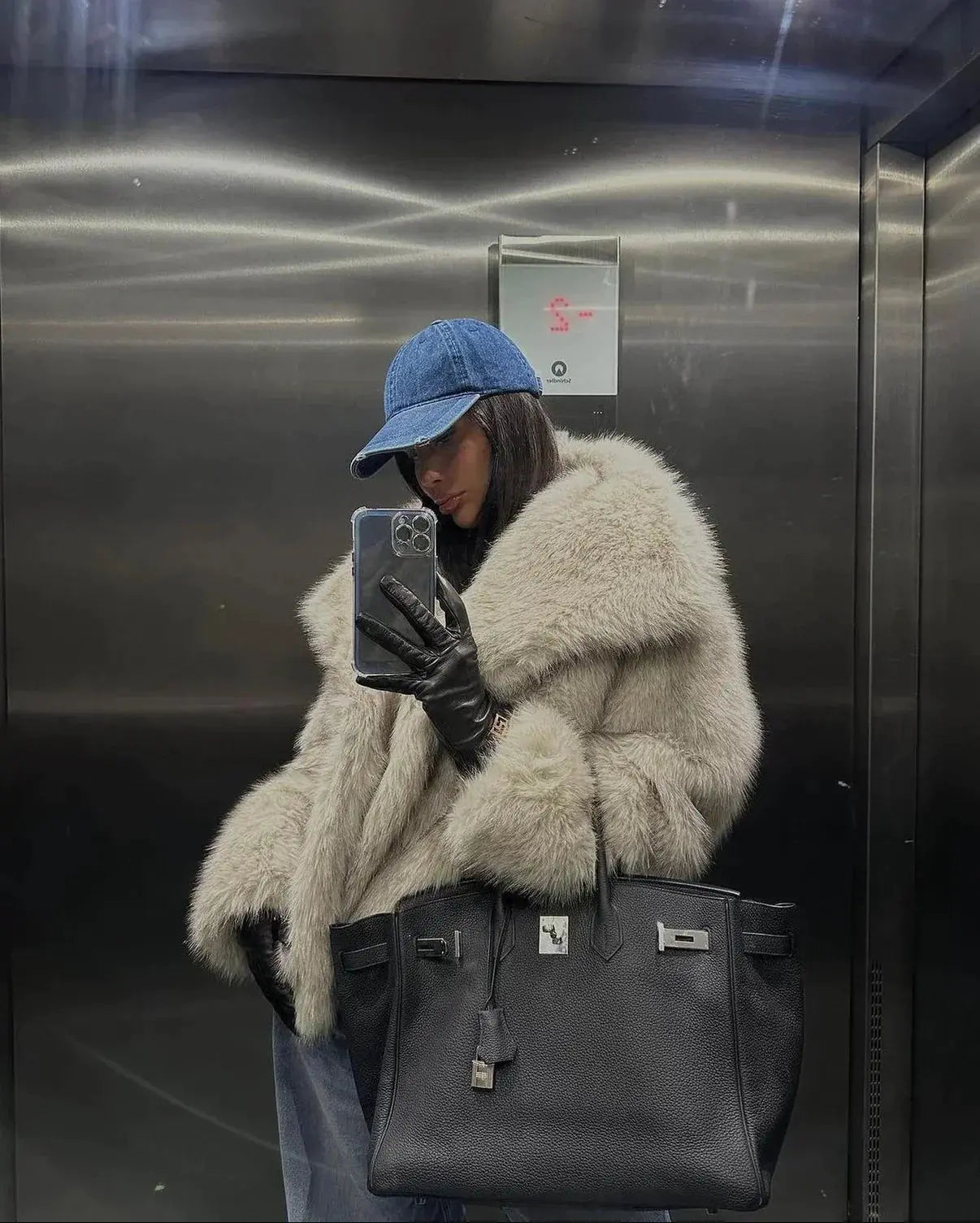 Lina | Faux Bonten Jas