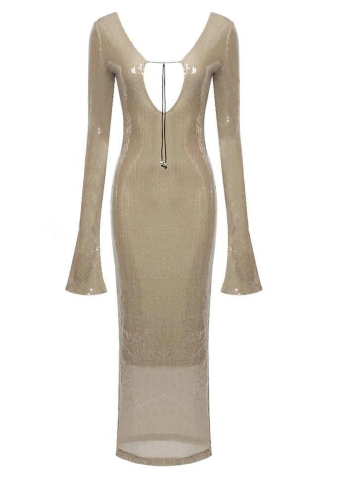 Alaia Dress - Beige