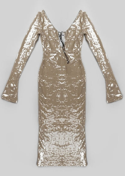 Alaia Dress - Beige