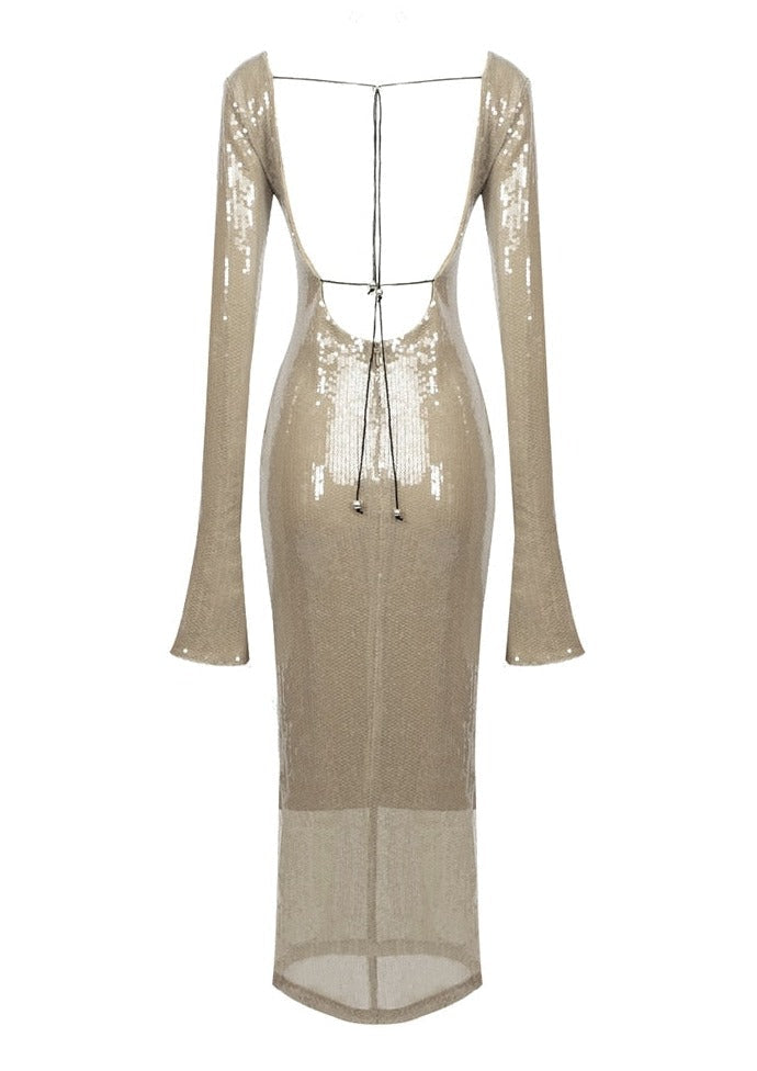 Alaia Dress - Beige