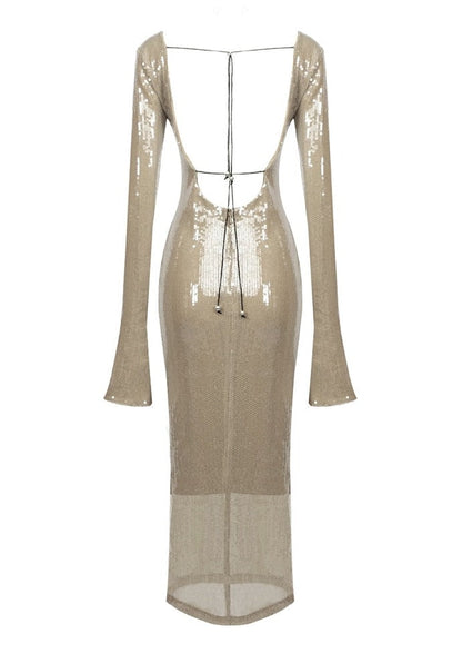 Alaia Dress - Beige