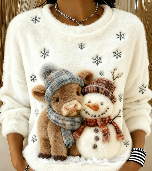 Reindeer Winter Sweater