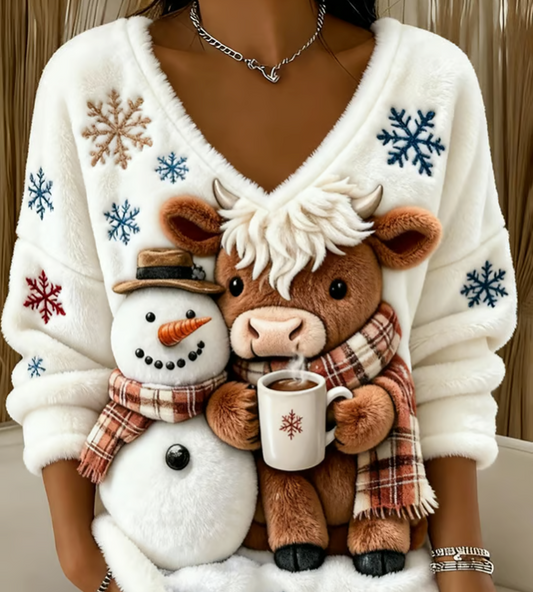 Reindeer Winter Sweater llll