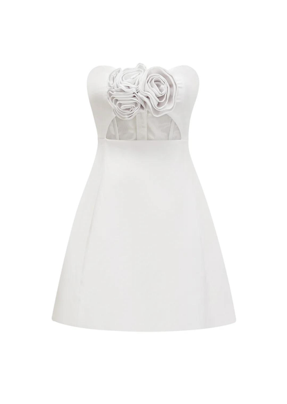 Cannes Dress - White