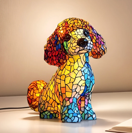Mosaic Lamp | Poodle