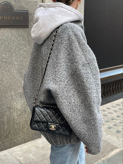 Jade - Oversized Open Jacket