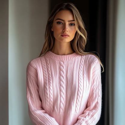 Olivia | Warm Knitted Sweater