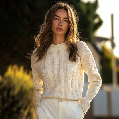 Olivia | Warm Knitted Sweater