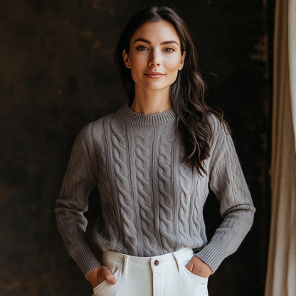 Olivia | Warm Knitted Sweater