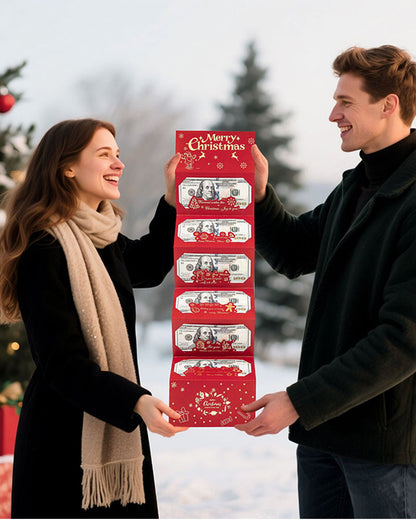 Weihnachts Geldgeschenk Umschlag