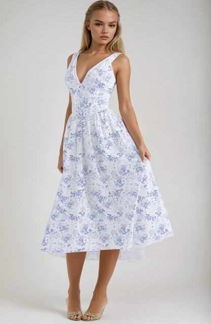 Viola | Floral Summer Dress