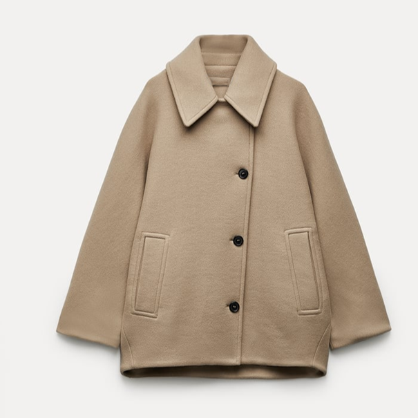 Noel | Oversized Wool Coat