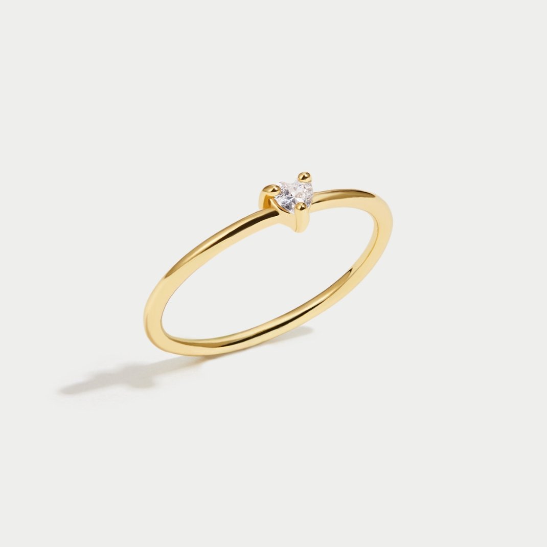 Love | Crystal Heart Ring