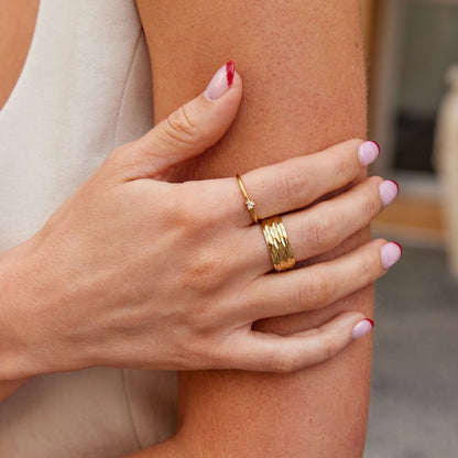 Love | Crystal Heart Ring