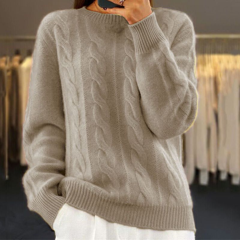 Olivia | Warm Knitted Sweater